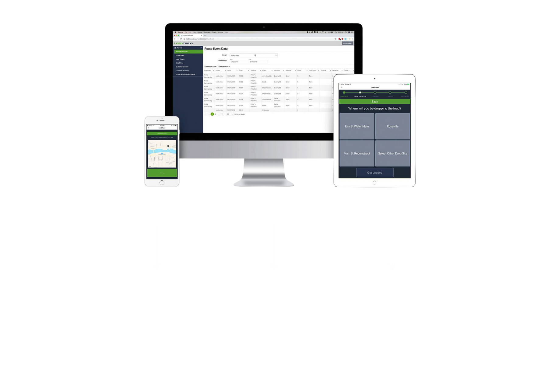 LoadTraxx: Revolutionizing Loading and Hauling with Custom Mobile App Development — photo
